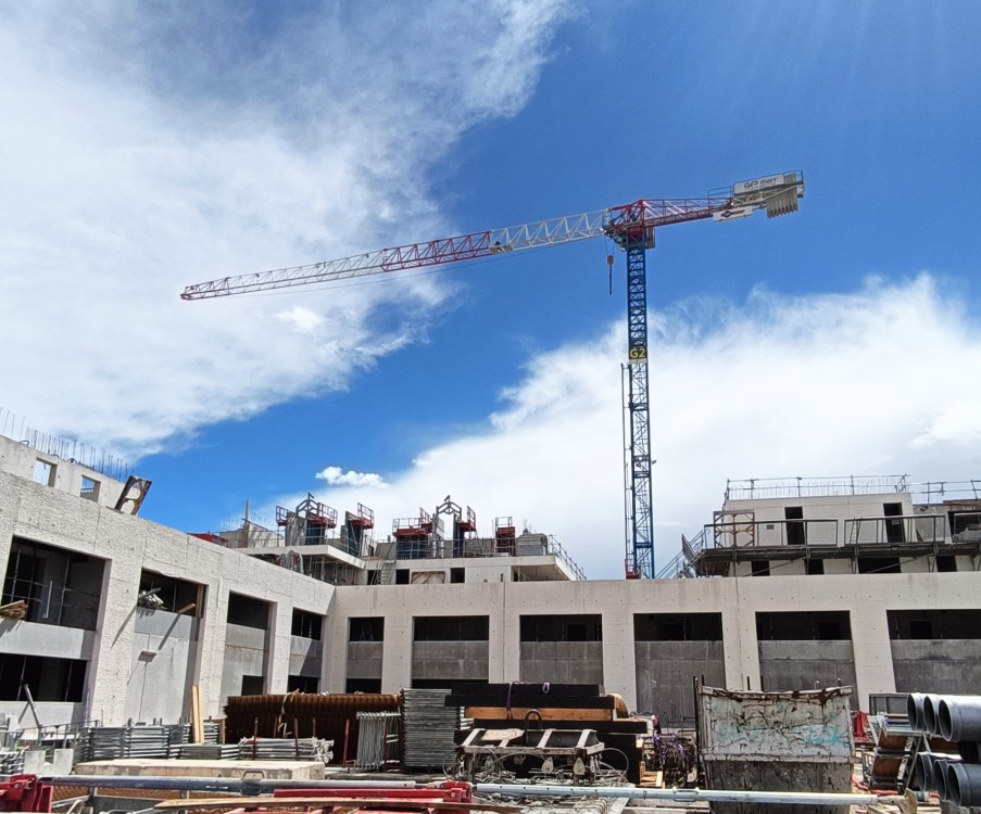 Chantier les temps modernes à Montpellier ! Un ensemble de 7 bâtiments, où se côtoient deux concepts architecturaux distincts. Deux belles 🏗RAIMONDI