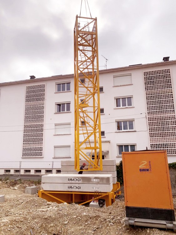 Livraison et montage de la 🏗 RAIMONDI MRT 213 à Agen !