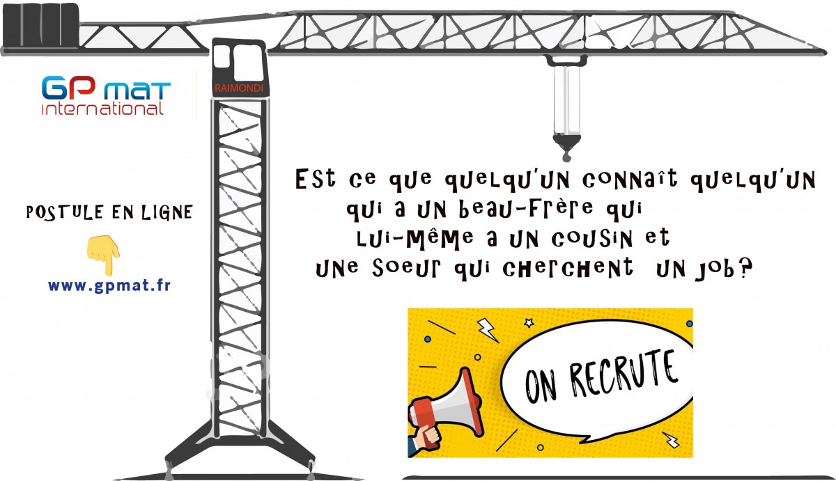 📣GP Mat Recrute !!