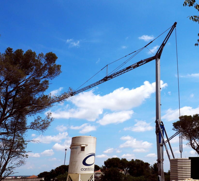 🏗GP Matic 40S👈 Une grue à montage rapide et automatique qui s'adresse plutôt aux entreprises de maçonnerie spécialisées en gros œuvre. 👈