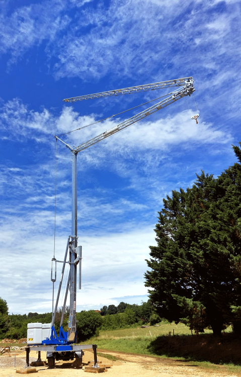 Livraison d'une 🏗GP MATIC 24 FAST dans le Périgord 👌