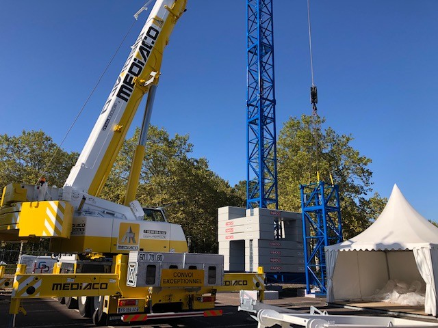 Montage de notre RAIMONDI MRT 159 pour le Salon JDL Beaune !