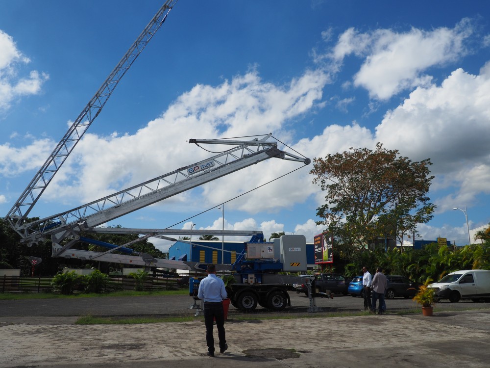 Exposition de la belle GP MATIC 31 FAST en Guadeloupe 