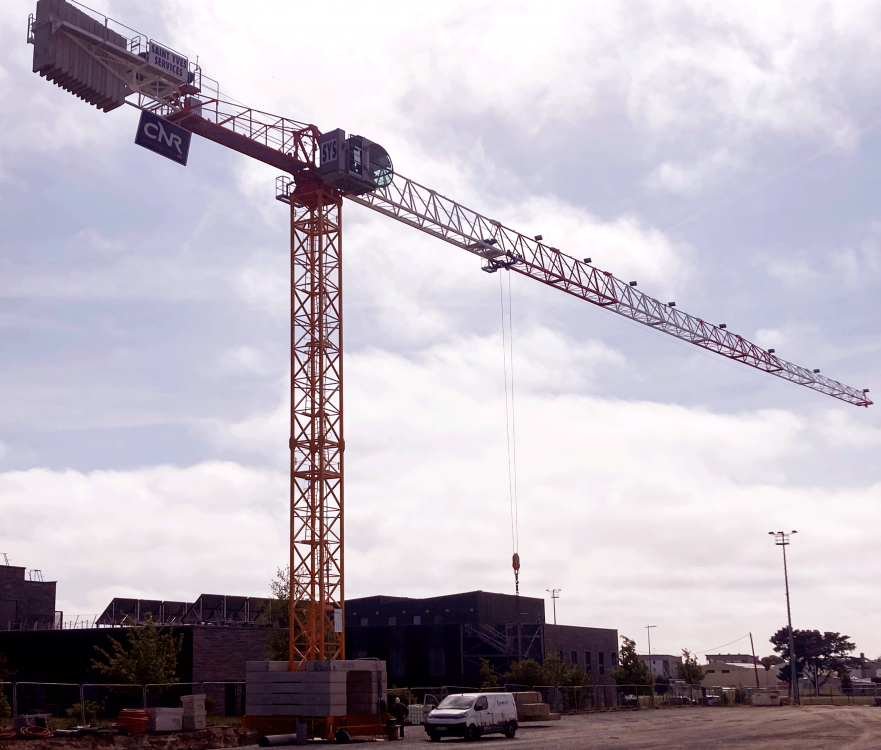 Notre fidèle partenaire ▶SAINT YVES SERVICES👍 Une belle 🏗 RAIMONDI MRT 189👌