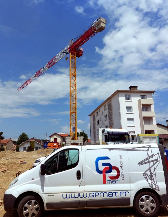 Agen 👉Montage terminé pour la belle 🏗RAIMONDI MRT 213 !