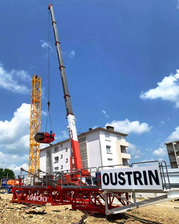 Livraison et montage de la 🏗 RAIMONDI MRT 213 à Agen !