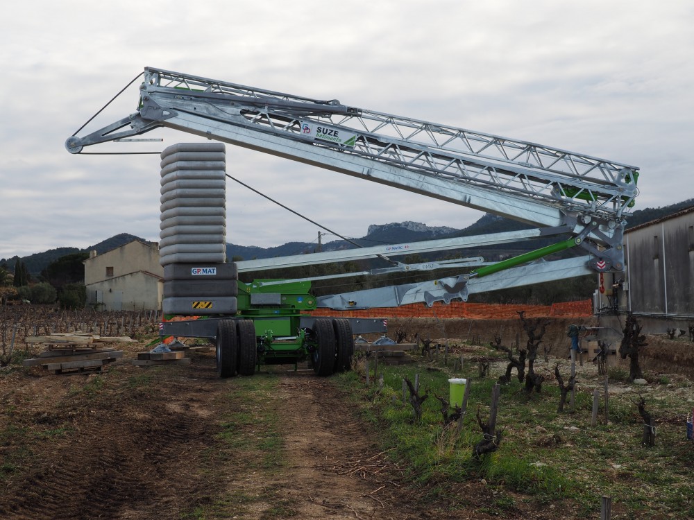 Livraison GP Matic 40S 0 GIGONDAS - Entreprise Suze Bâtiment 