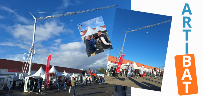 Notre participation réussie au salon Artibat 2025 à Rennes !